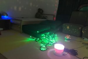 放課後などデイサービスちよの里のスヌーズルーム