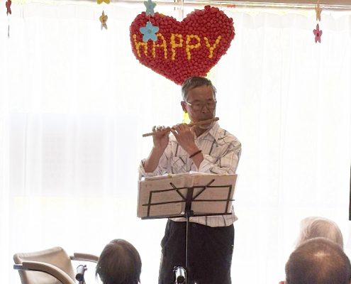 こどもの日ミニコンサート 畷ケアサービス