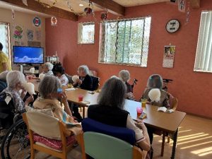 畷ケア9月15日敬老の日のイベント